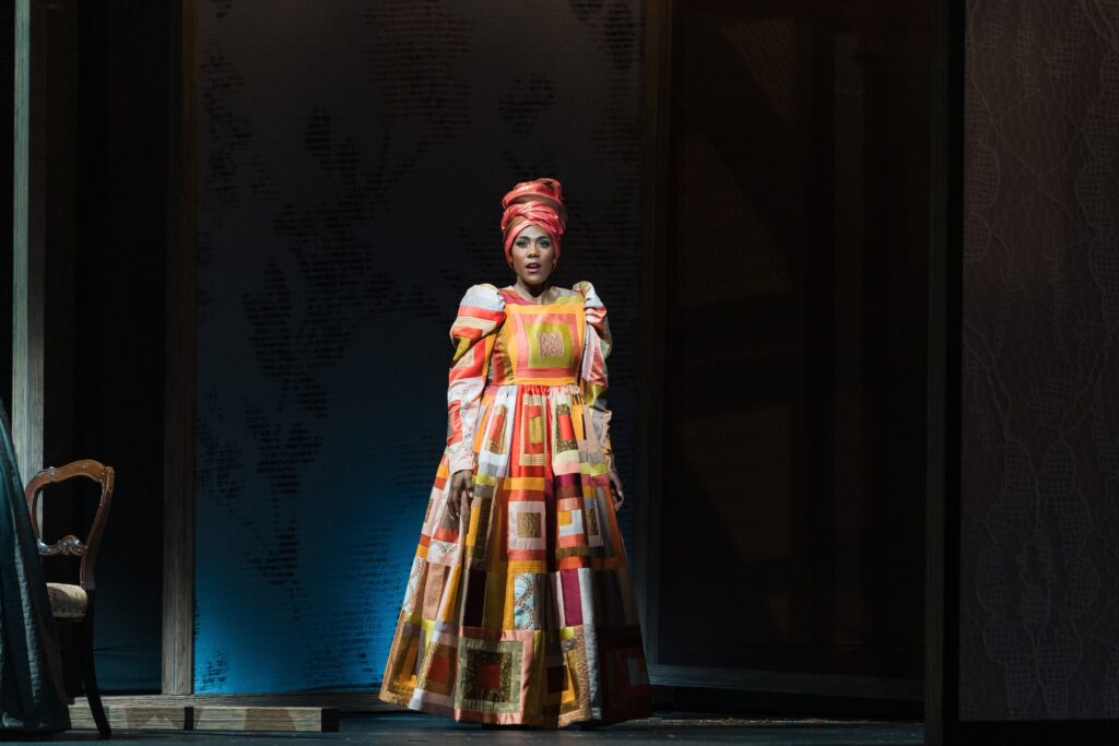 J'Nai Bridges as Lucinda. (Photo by Michael Bishop)