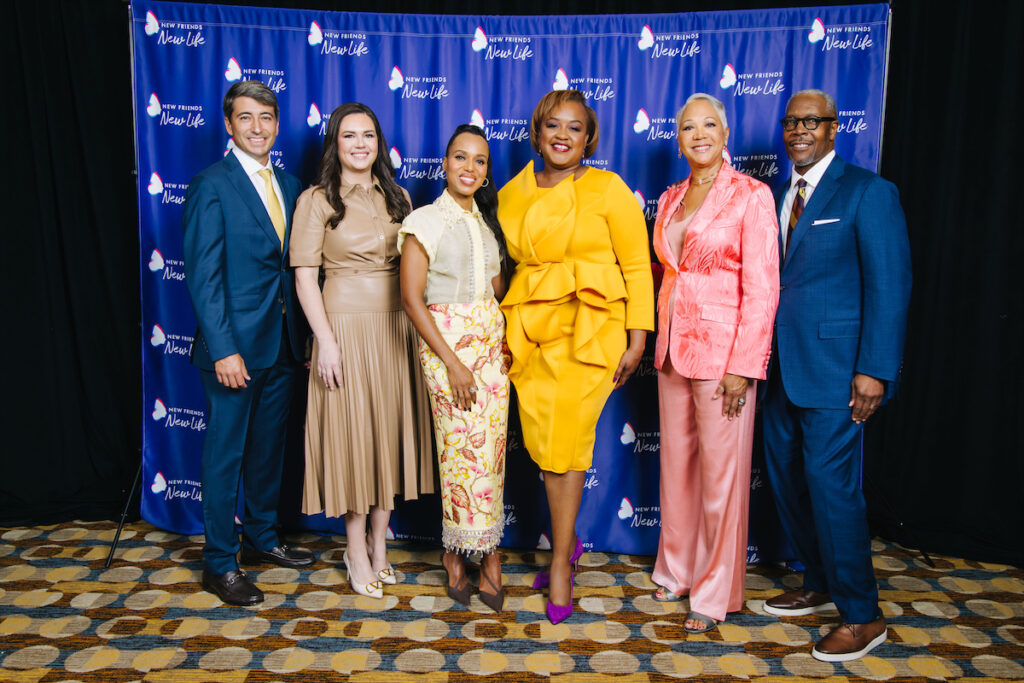 Kevin Phillips, Elizabeth Carlock Phillips, Kerry Washington, Bianca Davis, Tracey Nash Huntley, David S. Huntley (Photo by Tamytha Cameron and Celeste Cass)