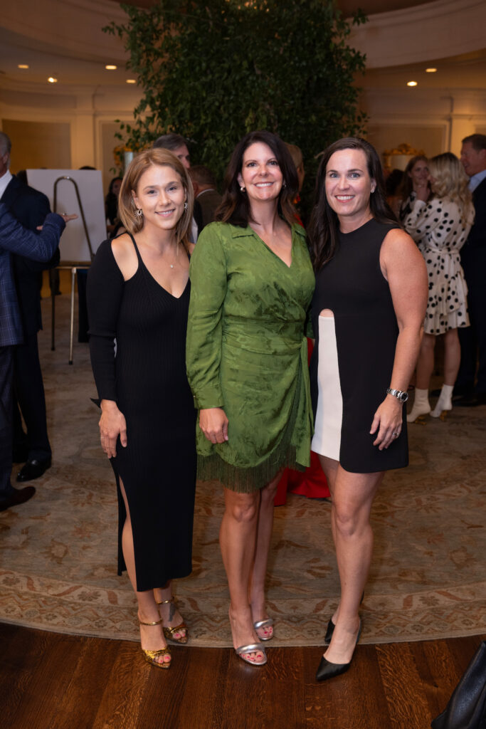 Krystal Crane Thompson, Allison Powell, Molly LaFauci at the Mission of Yahweh 'Leaders & Legends' gala.
