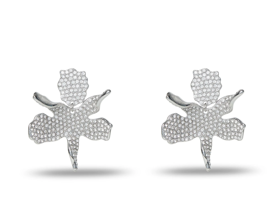 Lele Sadoughi offers fun pieces that can make any outfit — like these dazzling signature earrings.  