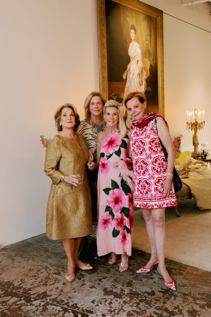 French Heritage Society members from around the country at the New Orleans Auction Galleries Versailles-inspired evening.