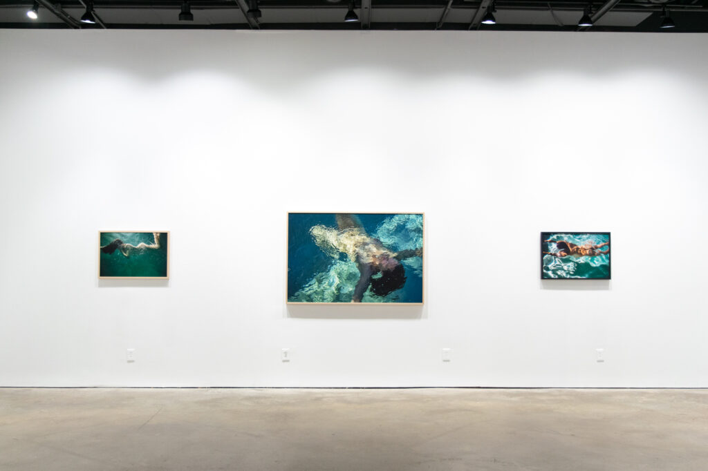Installation view of Manjari Sharma's exhibition "Surface Tension" 