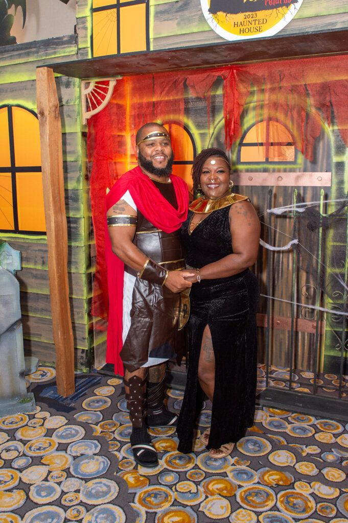 Michael & Angela White at the Ronald McDonald House Houston Boo Ball (Photo by Jacob Power)