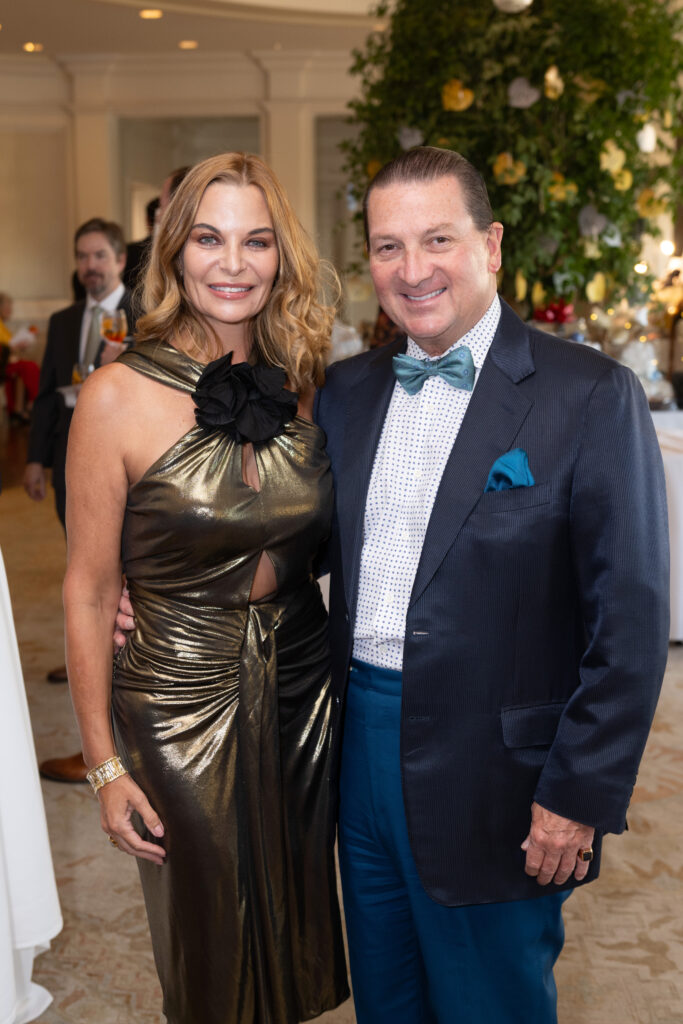 Micheline & Dr. German Newall at the Mission of Yahweh 'Leaders & Legends' gala.