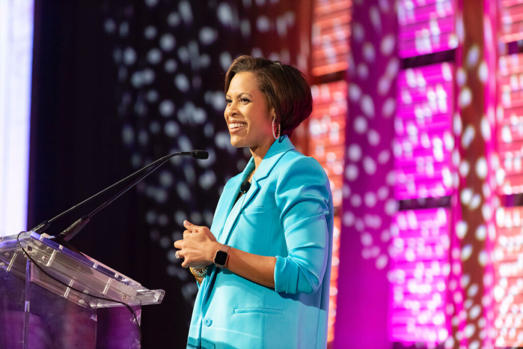 NBC 5's Laura Harris (Photo by Tamytha Cameron and Celeste Cass)