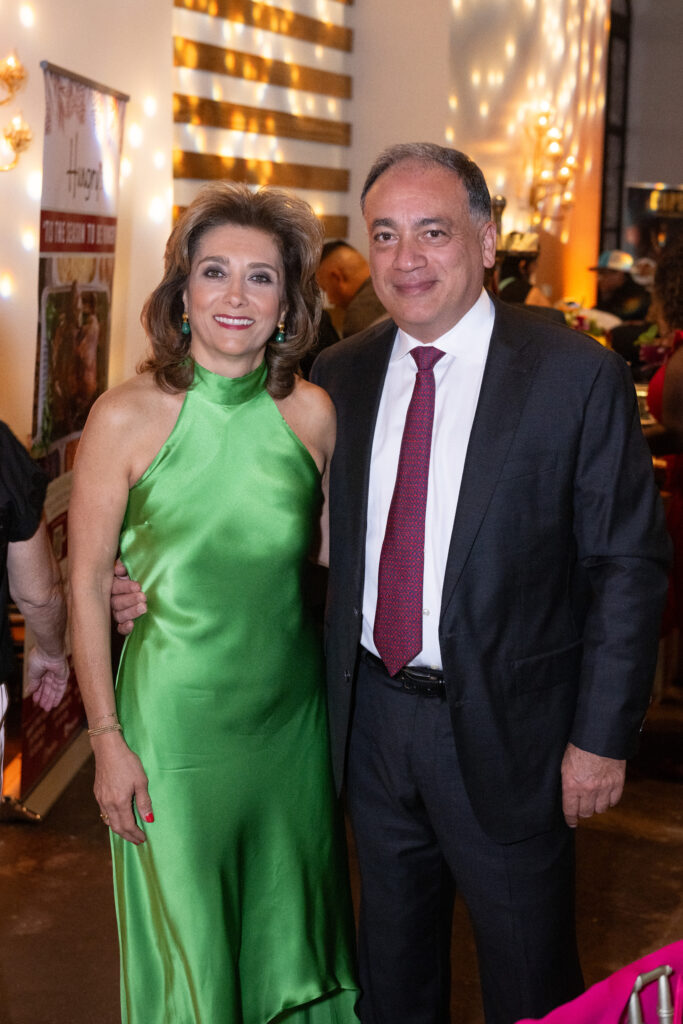 Niloufar & Amir Molavi at the Dress for Success 25th anniversary celebration at The Revaire