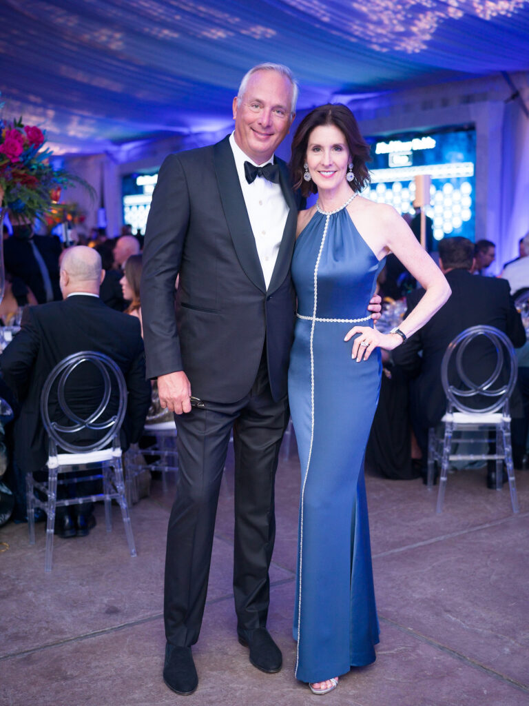 Bobby & Phoebe Tudor at the Houston Zoo 'A Starry Night in the Galápagos' gala  (Photo by Daniel Ortiz)