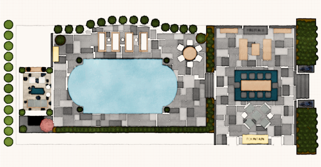 Terrace and Pool Pavilion (Todd Events)
