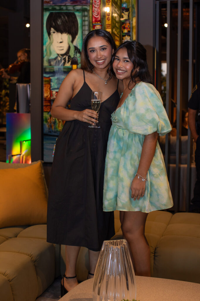 Priya Pappan, Divya Pappan at Nina Magon's  'Evoke' book signing at BeDesign (Photo by Miroma Photography)