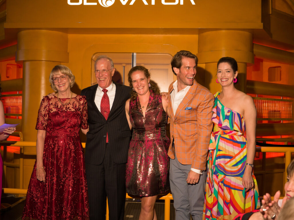 Beverly & Bill Coit, Liz Coit, Andrew & Jaena Coit honored at the ROCO concert and gala. (Photo by Daniel Ortiz)