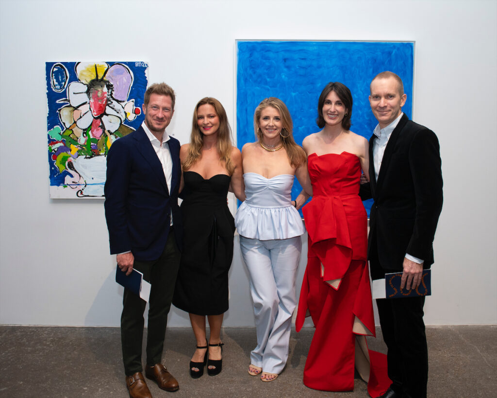 Rand Horowitz, Shayna Fontana Horowitz, Annabelle Toole, Robyn Siegel, Michael Siegel (photo by Tamytha Cameron) 