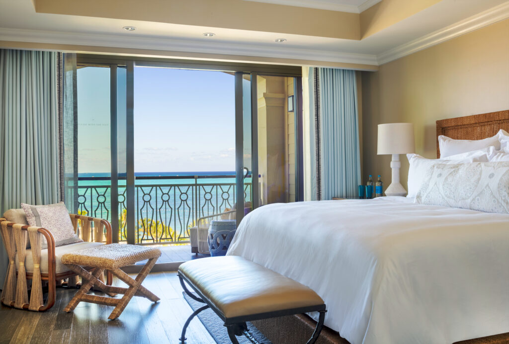 The accommodations at Rosewood Baha Mar are just as enticing as their culinary events and experiences.