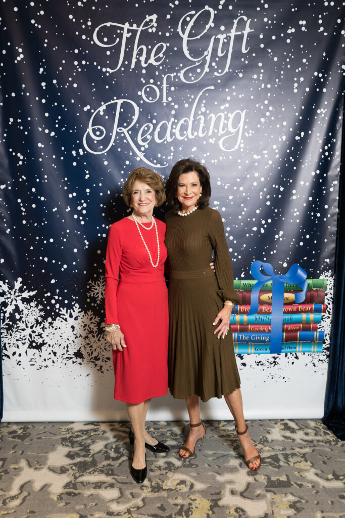 Sandra Shenkir, Betty Hrncir at the Barbara Bush Houston Literacy Foundation Power of Literacy Luncheon. (Photo by Daniel Ortiz)