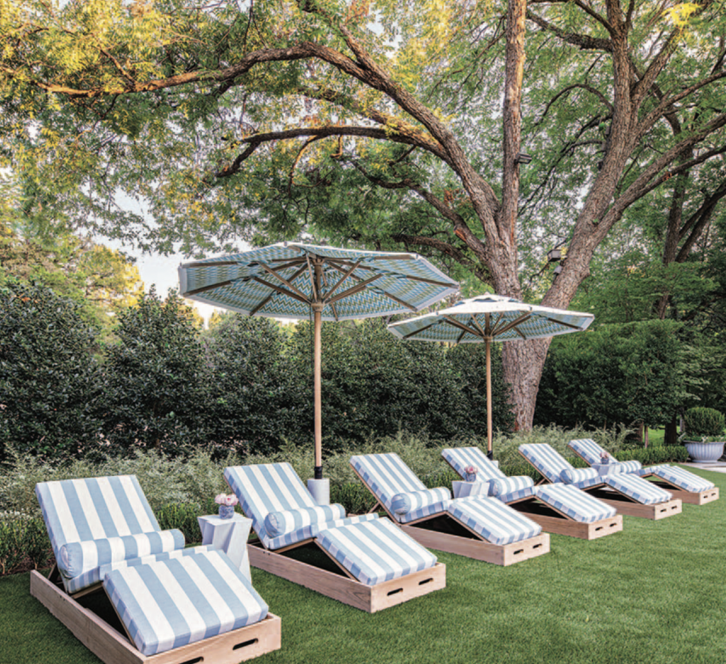When designing a garden, Houchard believes the most important aspect to consider is lifestyle.