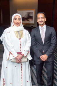 Sheikha Tamador, Hamad Al-Abdulla (Photo by Jacob Power)