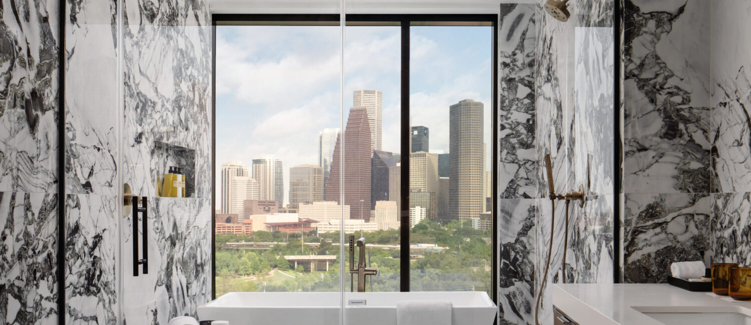 Skyline Suite Bathroom View (Photo by Thompson Houston)