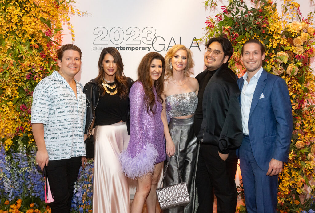 Tanner Ewing, Laura Kovacevich, Capera Ryan, Kaleta Blaffer Johnson, Bach Mai, Chad Choen (photo by Exploredinary for Dallas Contemporary) 