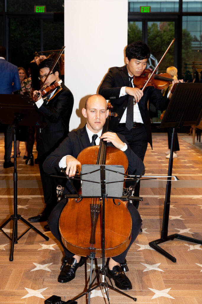 The Bishop String Quartet in Dallas (Photo by Kaitlin Saragusa)