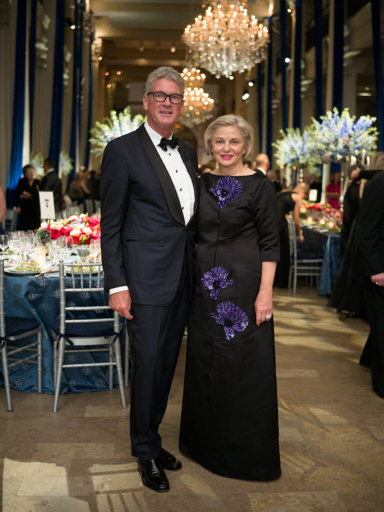 Tom LeCloux, honoree Beth Madison at the Houston Symphony Opening Night Concert and Gala (Photo by Daniel Ortiz)