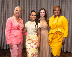 Tracey Nash-Huntley, Kerry Washington, Elizabeth Carlock Phillips, Bianca Davis, NFNL CEO (Photo by Tamytha Cameron and Celeste Cass)