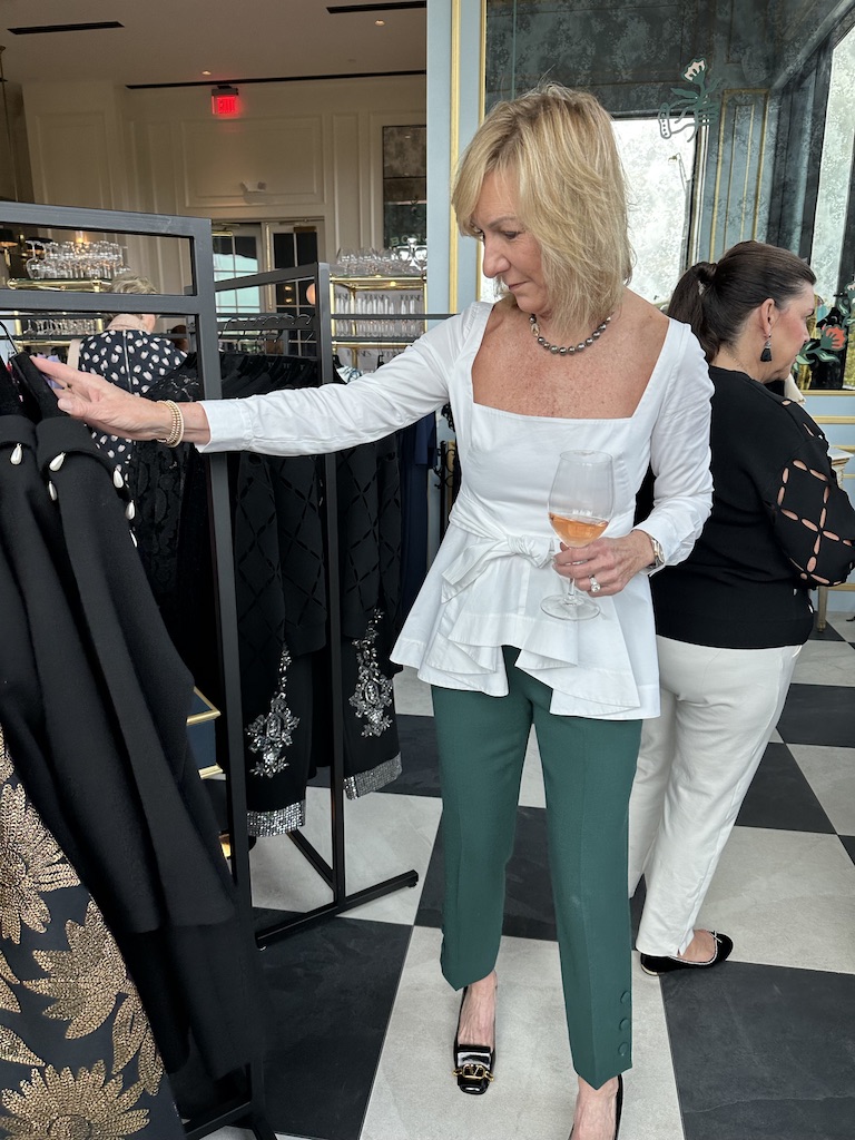 Shelley Boyer at the Annabelle Brasserie first look luncheon in Autry Park (Photo by Shelby Hodge)