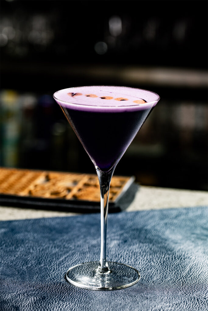 For ube lovers, the UbeHome is a must-try cocktail at Pearl. (Photo by Samantha Marie)