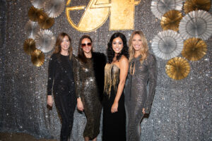 Children's Museum Houston gala underwriting chairs Allison Chavez and Whitney Burns, gala chairs Holly Radom and Katie Arnoldy at Corinthian Houston. (Photo by Alexander's Fine Portrait Design)