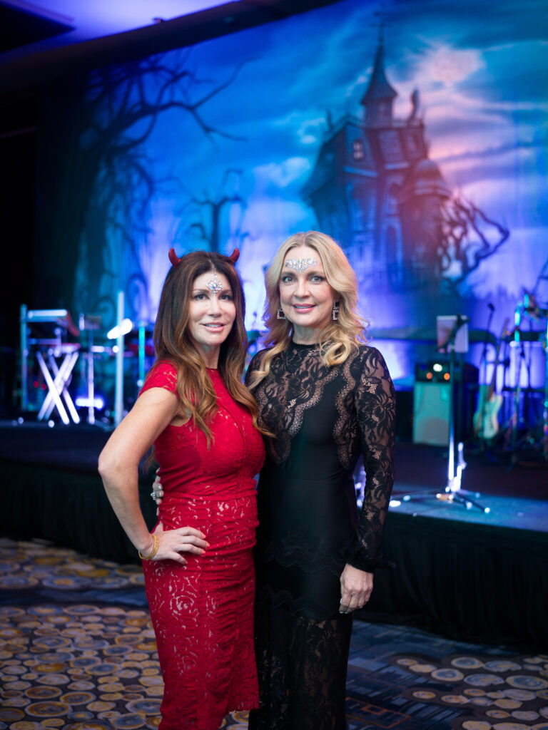Vicsandra Jones, Melissa Juneau at the Ronald McDonald House Houston Boo Ball (Photo by Daniel Ortiz)