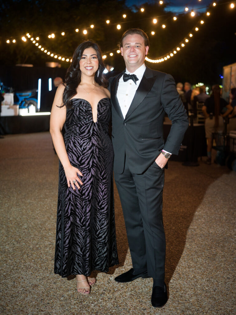Victoria Villarreal and Arthur ‘Will’ Brown at the Houston Zoo 'A Starry Night in the Galápagos' gala (Photo by Daniel Ortiz)