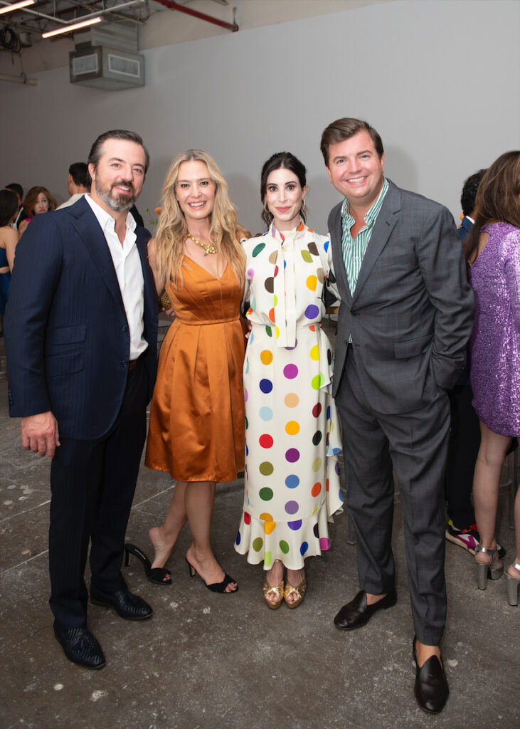 William Atkinson, Jaquelin Sewell Atkinson, guest, Max Sinsteden (photo by Tamytha Cameron) 