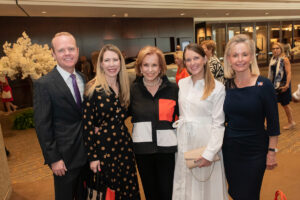 Zeke Fortenberry, Natalie Fortenberry, Pat Schenkel, Riley Clemons, Toni Brinker (Photo by Tamytha Cameron and Celeste Cass)