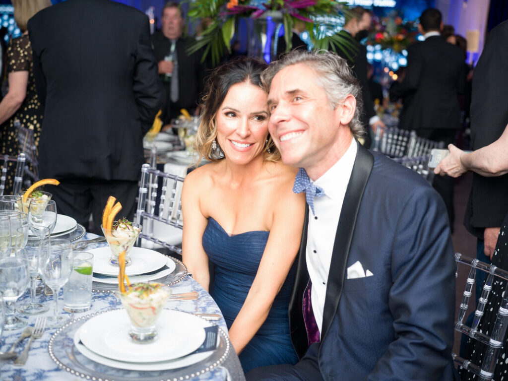 Victoria Keller, Brian Thomas at the Houston Zoo 'A Starry Night in the Galápagos' gala (Photo by Daniel Ortiz)