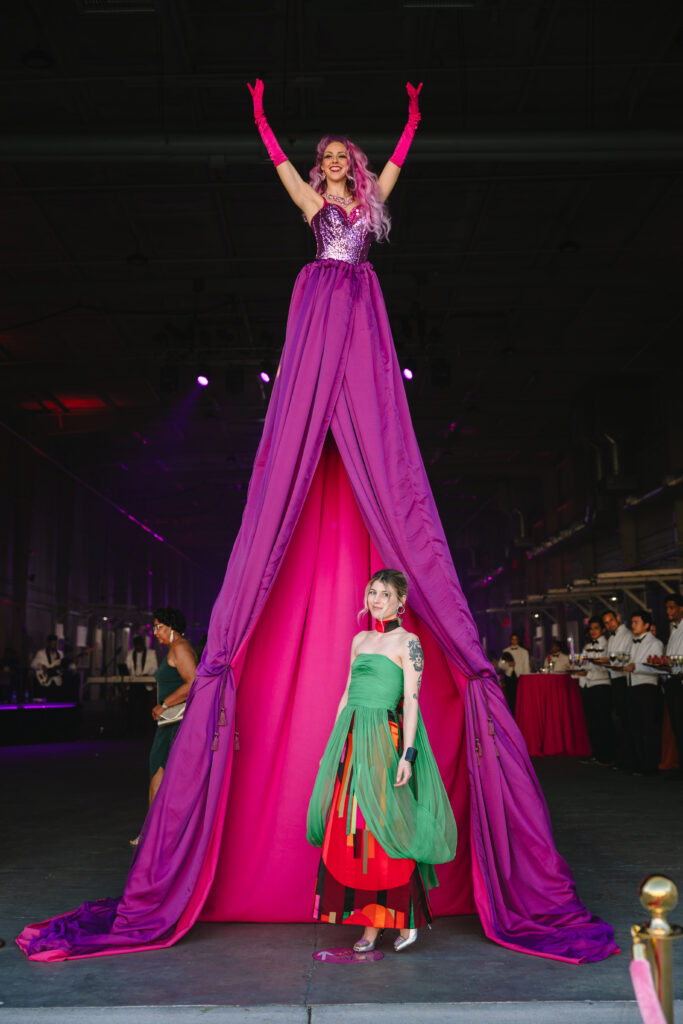 Aubrey Burghardt at Houston Arts Alliance's Add On Art Gala  (Photo by Johnny Than)
