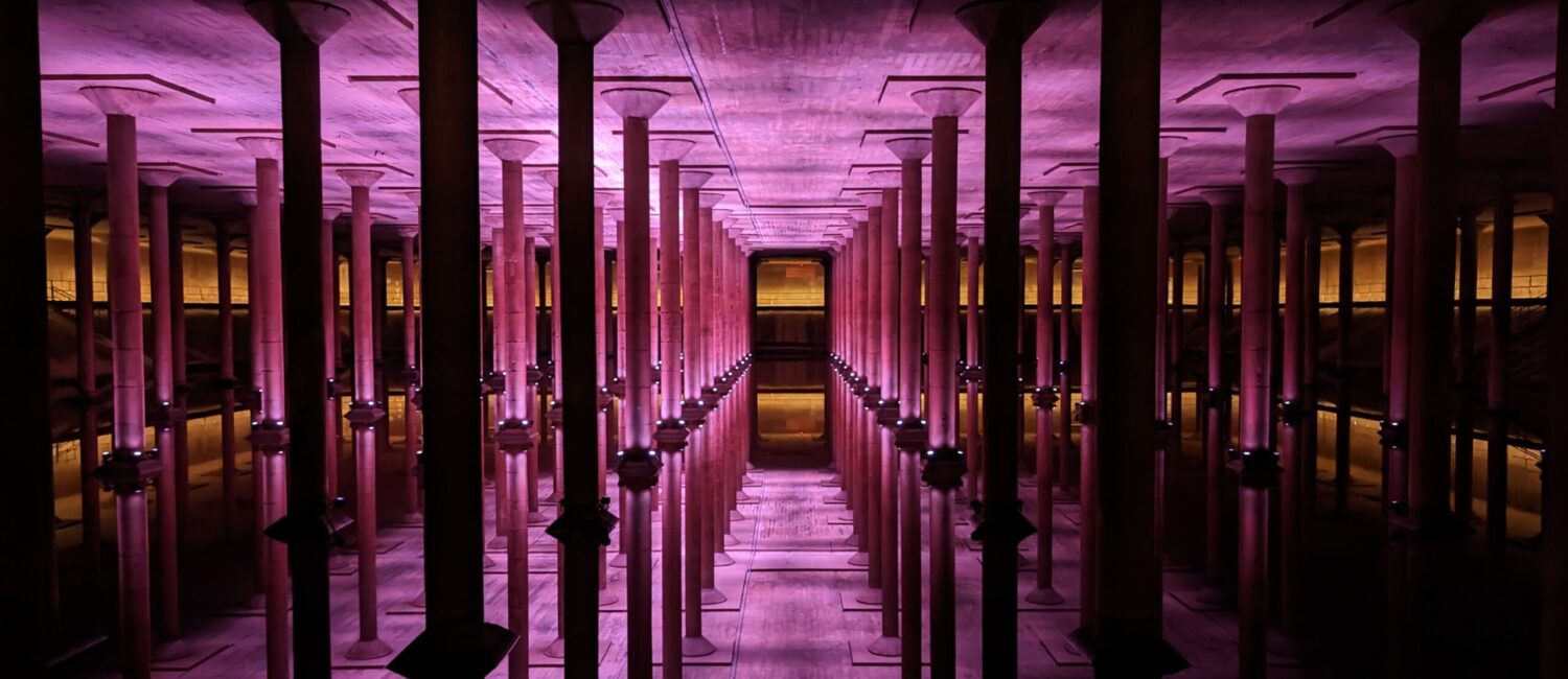 Cistern Illuminated