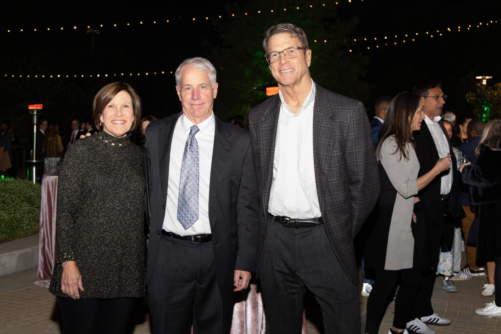 Charlie & Karen Penland, Guy Hagstette at the Buffalo Bayou Partnership gala (Photo by Lawrence Elizabeth Knox)
