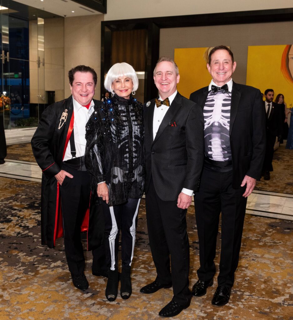 Bill Stubbs, Sueann Nichols, Kurt Grether, Randy Nichols at the Arthritis Foundation Bone Bash (Photo by Killy Photography)