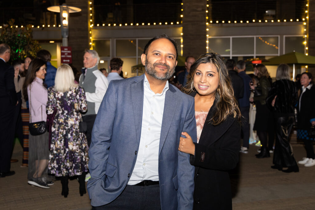 Ryan Makhani, Farah Lalani at the Buffalo Bayou Partnership gala (Photo by Lawrence Elizabeth Knox)