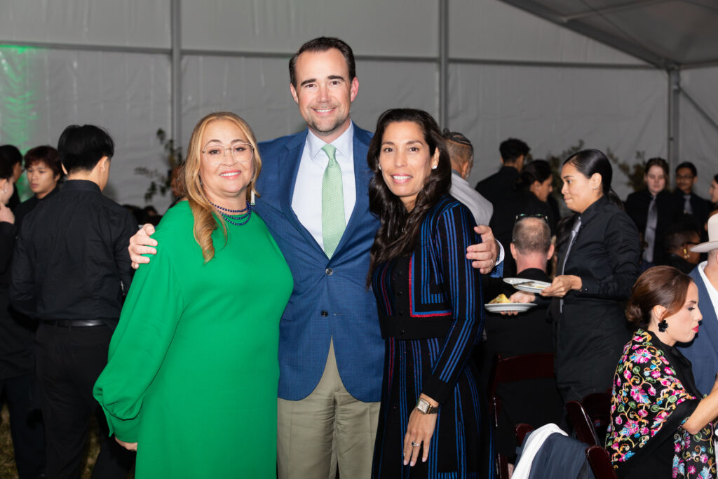 Gaynell Floyd Drexler, Shawn Cloonan and Wendy Montoya-Cloonan at the Buffalo Bayou Partnership gala  (Photo by Lawrence Elizabeth Knox)