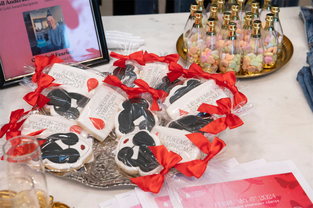 The LLS hosted a kickoff party at Alice + Olivia for its annual St. Valentine's Day Luncheon & Fashion Show. (Photo by Tamytha Cameron)