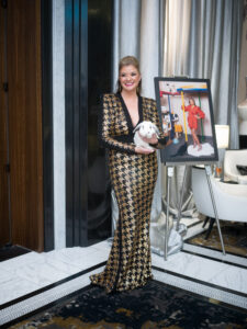 Angela Hernandez and bunny Buckley photo by Daniel Ortiz