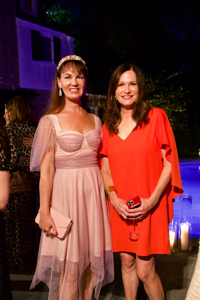 Beth Muecke, Cabrina Owsley at the Houston Ballet Ball kick-off soirée. (Photo by Ashley Patranella)