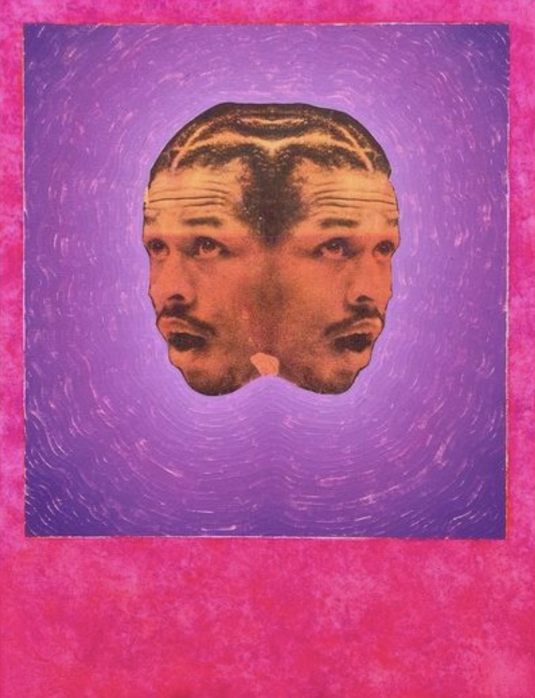 Johnny Floyd's "Question in the Form Of," 2023. This painting was inspired by former Philadelphia 76ers basketball legend Allen Iverson. (Courtesy Johnny Floyd)