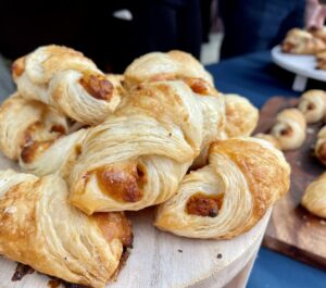CFF – La Casita Bakeshop’s sweet potato filled puff pastry bliss. (Phtoto by Courtney Dabney)