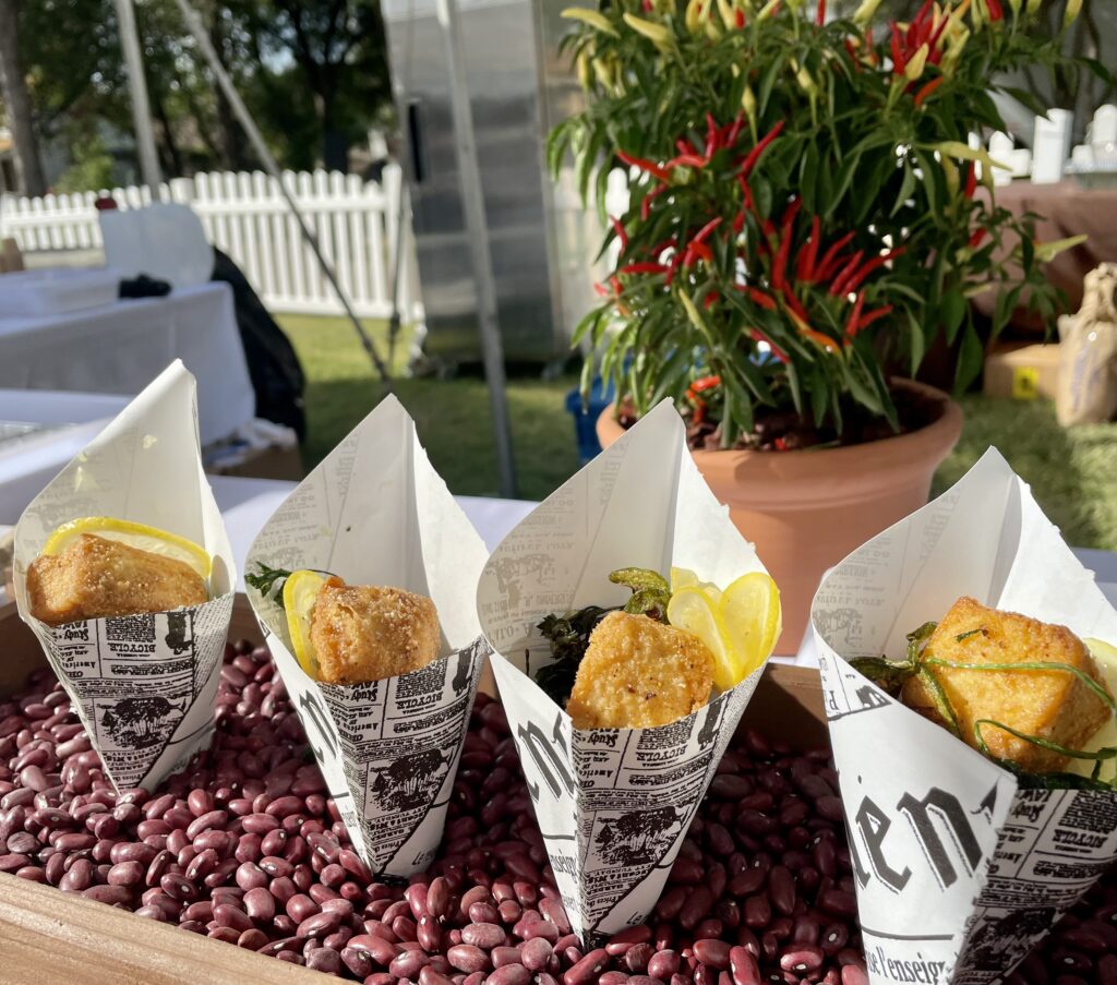 Southern Fried Swordfish by Folk Table of Sonoma. (Photo by Courtney Dabney)