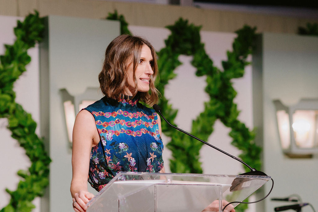Children's Memorial Hospital CEO Marissa Kiefer at Children's Memorial Hermann Hospital 'Fare La Fête' gala in Memorial Park. (Photo by Joseph West)