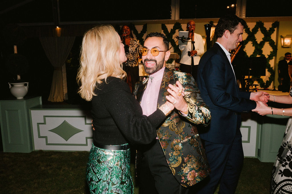 Melissa Juneau, Fady Armanious at Children's Memorial Hermann Hospital 'Fare La Fête' gala in Memorial Park. (Photo by Joseph West)