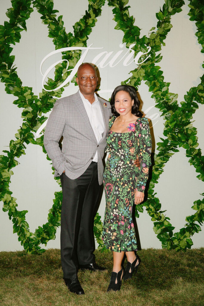 Derrick Mitchell & Roslyn Bazzelle Mitchell  (Photo by Joseph West)