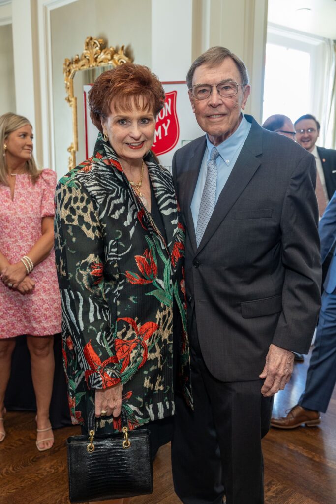 Carol & Mac Sharpe at the Salvation Army of Greater Houston Annual Luncheon
