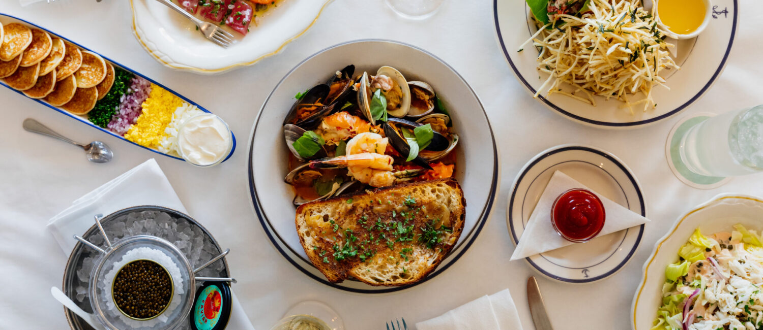 Dishes at Clark's Houston (Photo by Justin Book)