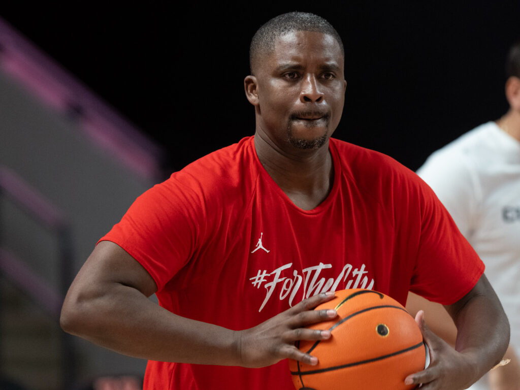 University of Houston assistant coach Quannas White is one of the best guard molders in America. (Photo by F. Carter Smith)